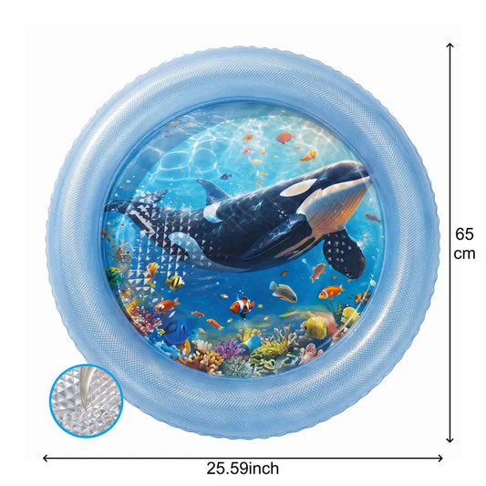 Thickened Anti-Scratch Leakproof Cat Water Mat - Durable Indoor Interactive Toy and Cooling Mat, Ideal for Christmas Gifts and Pet Accessories