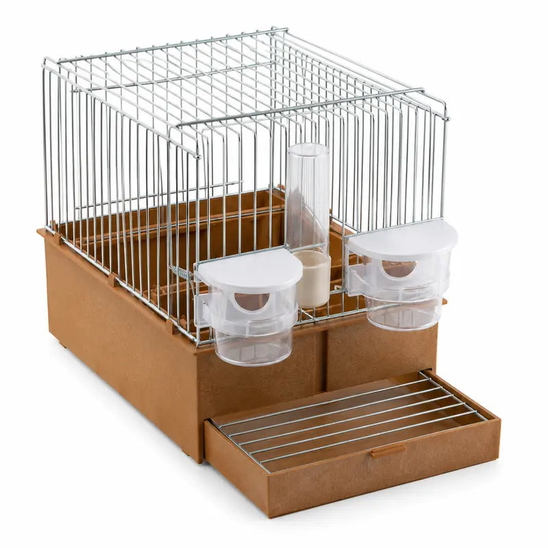 Premium Bird Cage - Dimensions: 9.65" x 6.69" x 7.28