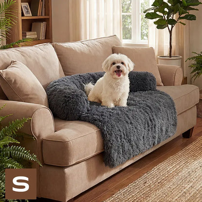 【Fall Deals for You】Fluffy Fabric Pet Sofa Mat - Soft Texture Cozy Resting Pad for Small/Medium/Large Dogs & Cats, Pet Home Furniture Accessory