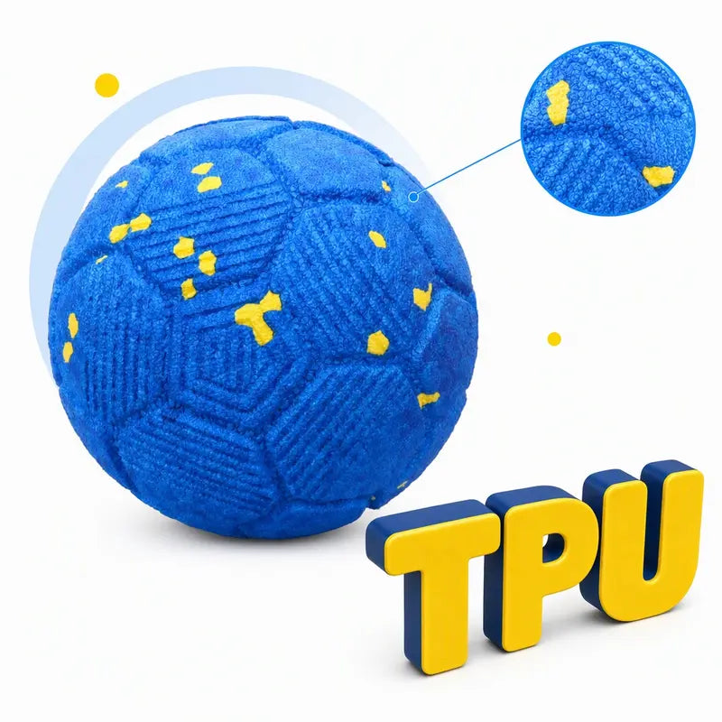 Sovelivee Interactive Plaid Dog Ball - Motion-Activated Automatic Toy, USB-Rechargeable, Silent Mode, Durable Design for Indoor Exercise and Boredom Relief